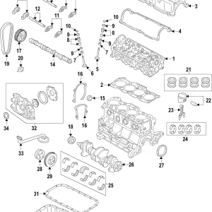 Valve Cover - Mazda (F801-10-220D)