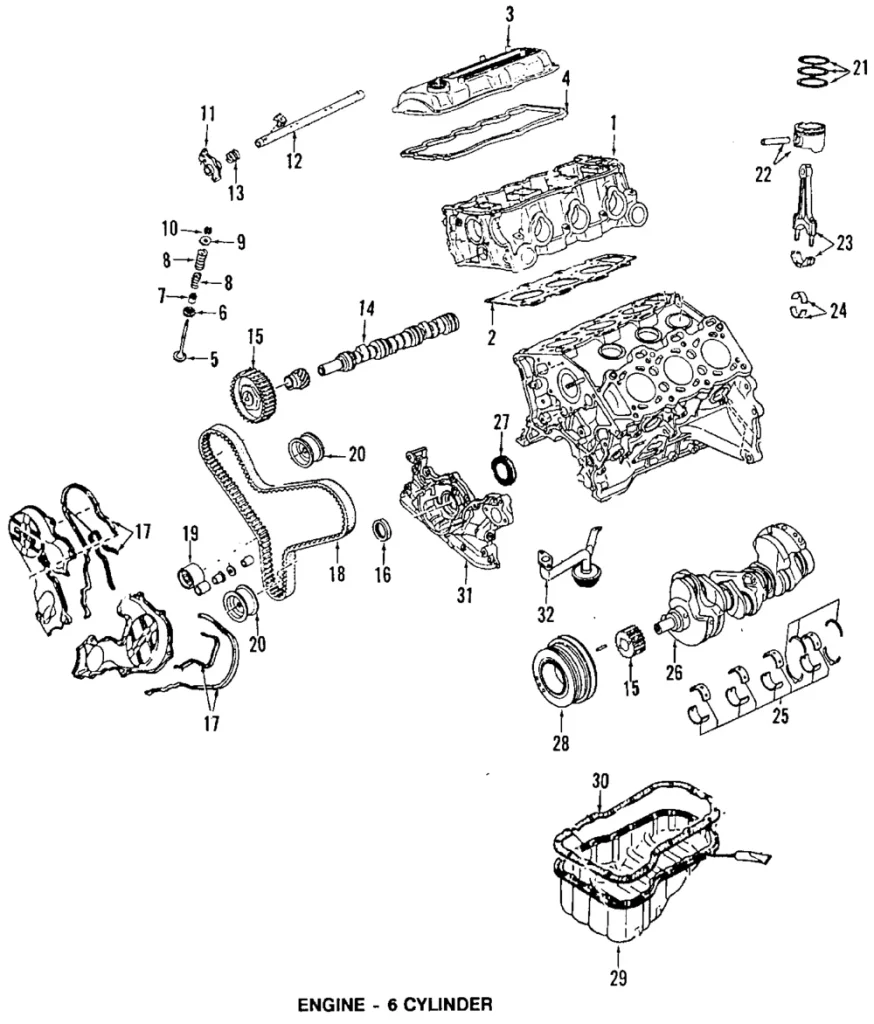 Rocker Arms - Mazda (JE01-12-130E)