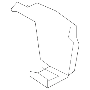 Support Plate - Mazda (KB7W-52-150)