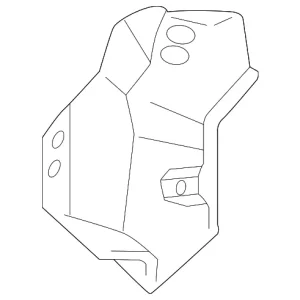 Pipe Shield - Mazda (T001-42-298)