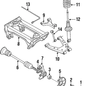 Coil Spring - Mazda (NA01-28-011C)