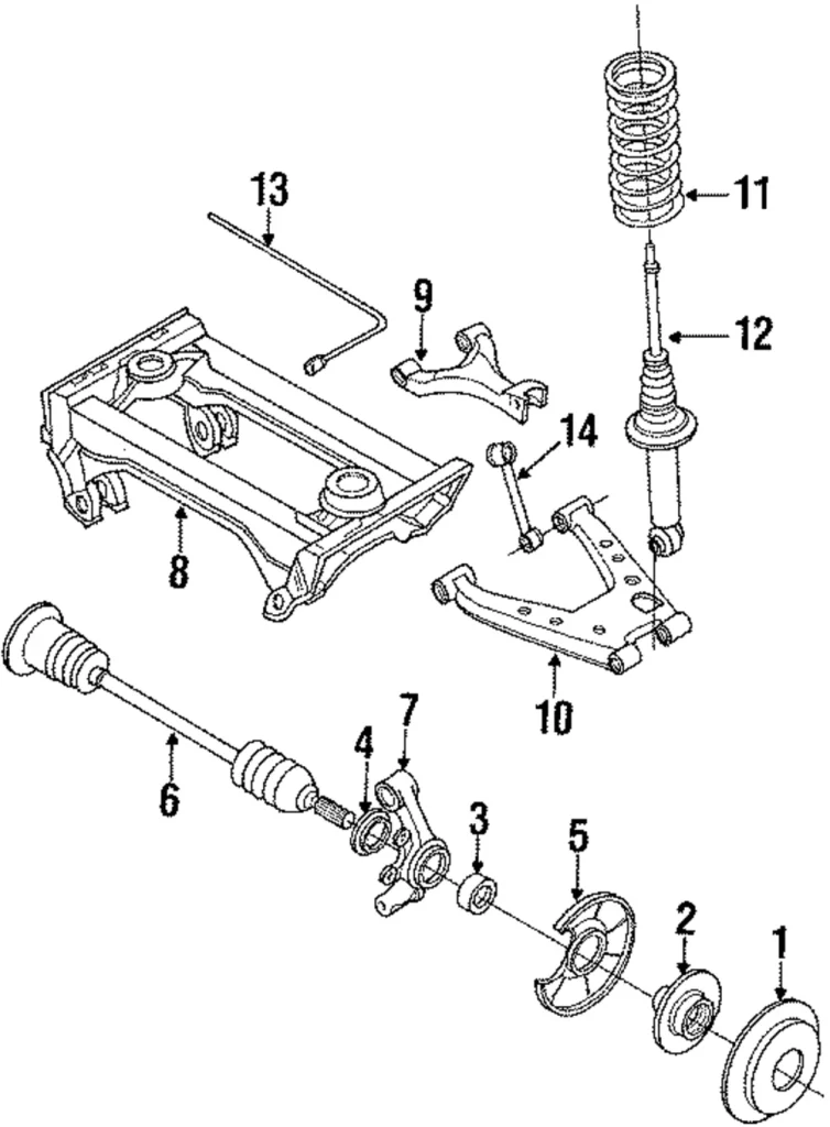 Knuckle - Mazda (NA23-26-130A)