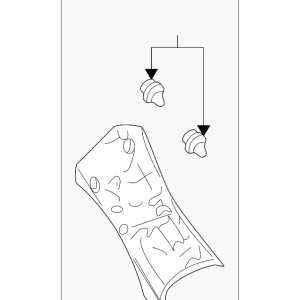 Upper Trim Panel - Mazda (LC62-68-290C-77)