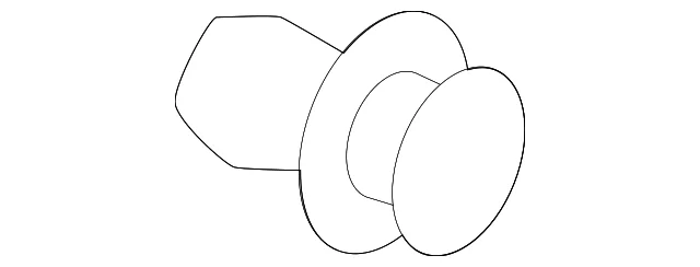 Lower Shield Clip - Mazda (VC67-42-235)