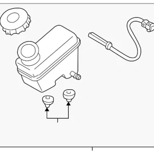 Master Cylinder Reservoir - Mazda (EC37-43-55ZA)