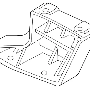 Headlamp Assembly Mount Bracket - Mazda (BR5G-51-067)