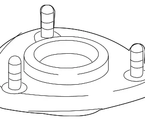Mount Plate - Mazda (TK48-34-380)
