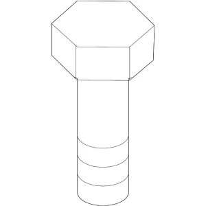 Dust Cover Bolt - Mazda (9078-60-616)