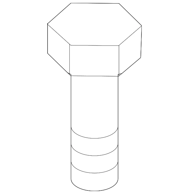 Dust Cover Bolt - Mazda (9078-60-616)
