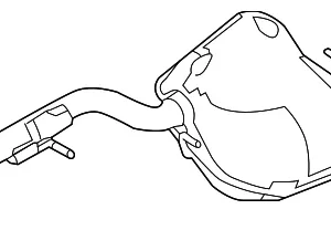 Muffler & Pipe - Mazda (L829-40-100)