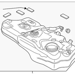 Fuel Tank - Mazda (DB4G-42-110C)