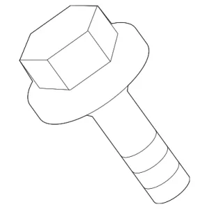 Pressure Hose Bolt - Mazda (9YA0-20-649)