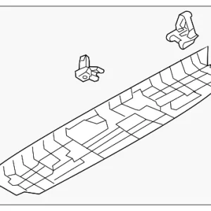Upper Gate Trim - Mazda (DGH9-68-930-02)