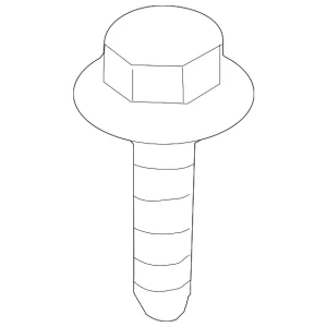 Bumper Impact Bar Bolt - Mazda (9079-40-820)