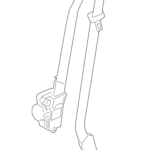 Seat Belt Assembly - Mazda (DBYF-57-L30)