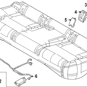 Cushion Assembly - Mazda (VA43-57-200C-2B)