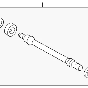 Intermediate Shaft - Mazda (F2A3-25-700D)