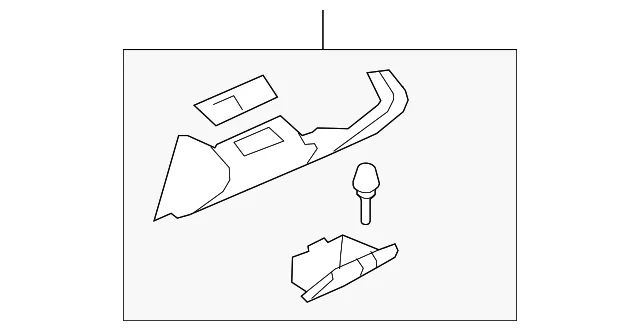 Knee Bolster - Mazda (GS3W-64-280H-02)