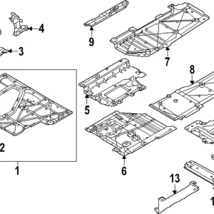Under Cover - Mazda (KBB3-56-110C)
