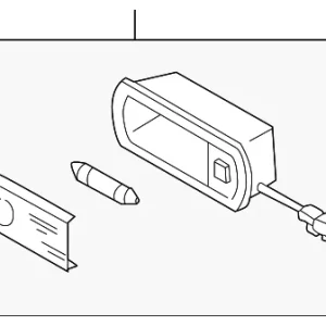Map Lamp Assembly - Mazda (T043-51-310A-03)