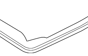 Weatherstrip - Mazda (NC10-56-951)