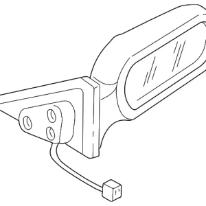 Mirror - Mazda (TC16-69-180C-4F)