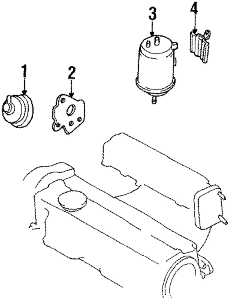 Egr Valve - Mazda (F2Y7-20-300A-9U)