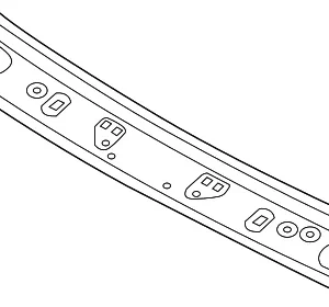 Windshield Header - Mazda (GHP9-70-640)