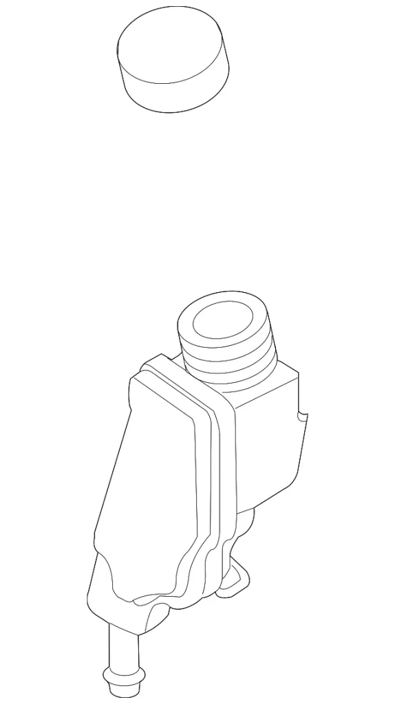 Power Steering Pump Reservoir - Mazda (C311-32-690)