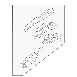 Apron Assembly - Mazda (T0Y0-53-21Y)