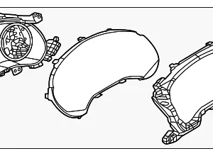 Cluster Assembly - Mazda (DJBF-55-430)