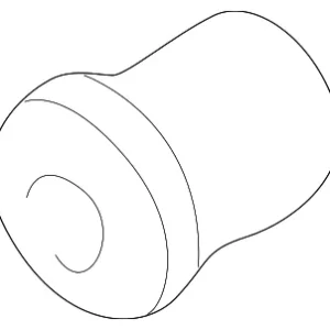 Lower Control Arm Front Bushing - Mazda (LC62-34-470)