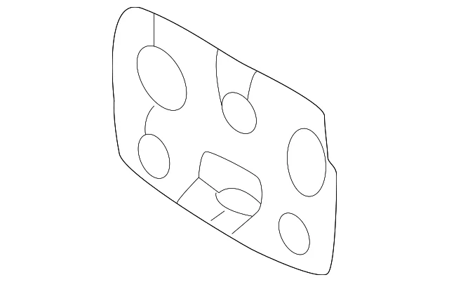 Rear Bracket - Mazda (VA40-53-89X)