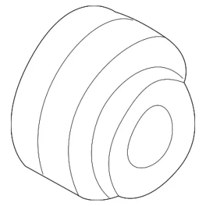 Engine Water Pump Pulley - Mazda (AJ57-15-131B)