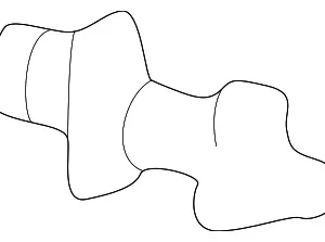 Window Molding Clip - Mazda (T002-50-9M8)