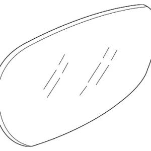 Mirror Glass - Mazda (TD74-69-1G1A)