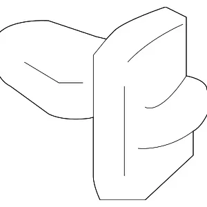 Handle Panel Retainer - Mazda (C235-68-AD3A)