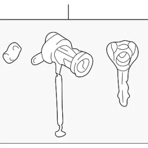 Lock Cylinder - Mazda (GD7A-76-210A)