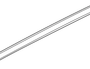 Upper Molding - Mazda (EG21-50-991J)