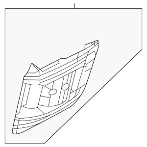 Handle Cover - Mazda (DN4J-68-54X-02)