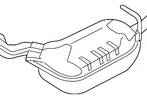 Muffler - Mazda (L3B3-40-200A)