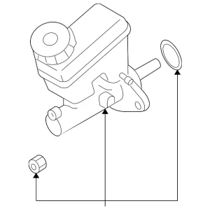Master Cylinder - Mazda (ZZC5-43-990)
