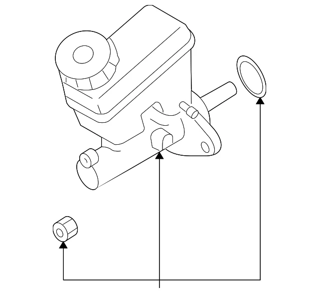 Master Cylinder - Mazda (ZZD2-43-990)