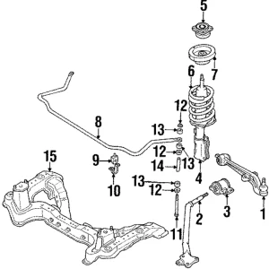Control Arm - Mazda (LB82-34-300)