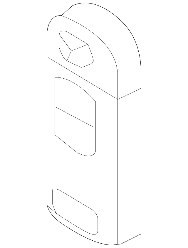 Keyless Entry Transmitter - Mazda (TDY1-67-5RYA)