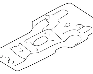 Reinforced Panel - Mazda (LC62-53-610C)