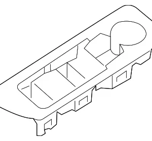 Switch Panel - Mazda (TK48-68-4L6C)