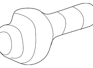 Retainer Bolt - Mazda (9X38-96-65A0)