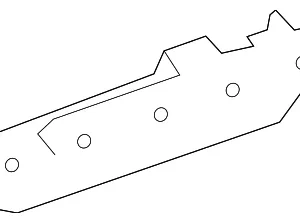 Collision Avoidance Warning Indicator - Mazda (VC85-55-260A)