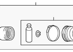 Inner Joint - Mazda (GD68-22-520A)